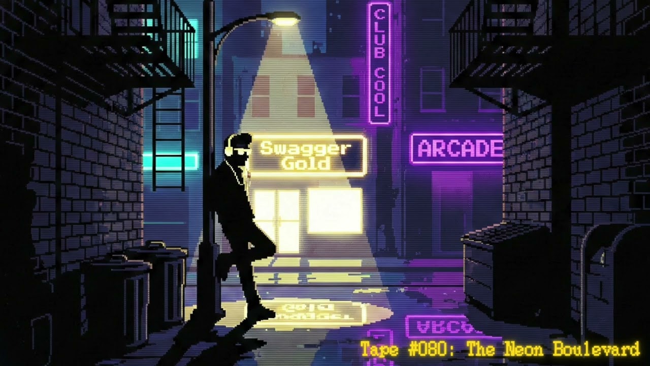 Funky Chiptune | The Neon Boulevard【Lost Arcade Tapes #080】