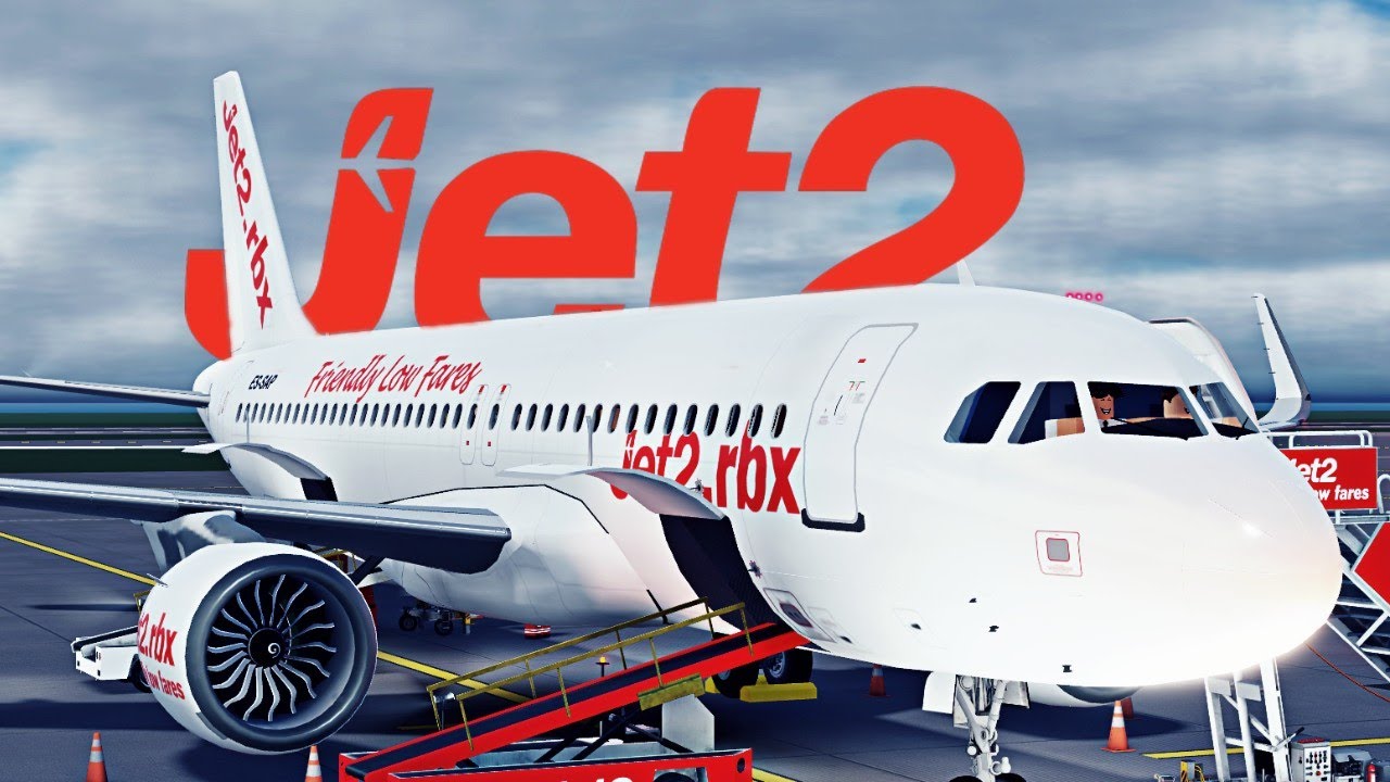 REALISTIC FLIGHT WITH JET2 TM ON ROBLOX! [ROBLOX Flight Review]