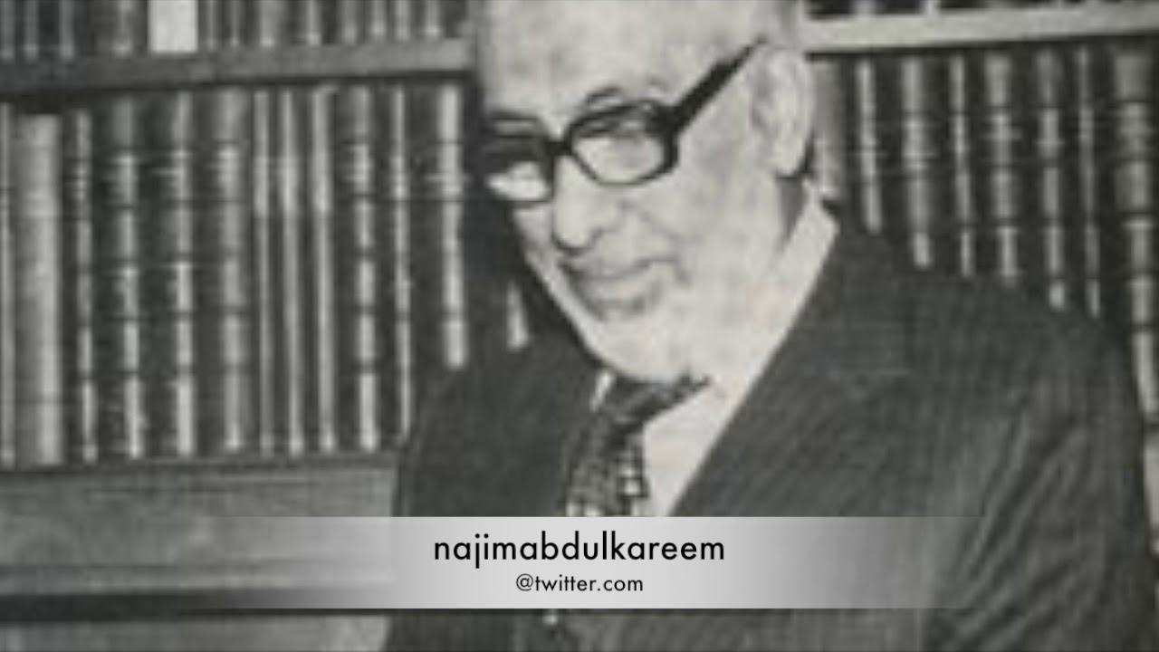 لقاء الدكتور نجم عبد الكريم مع المفكر الاسلامي محمود شاكر
