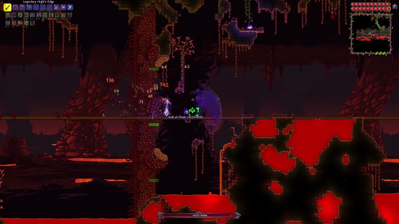 Wall of Flesh. Master mode (Melee class 1.4.4)