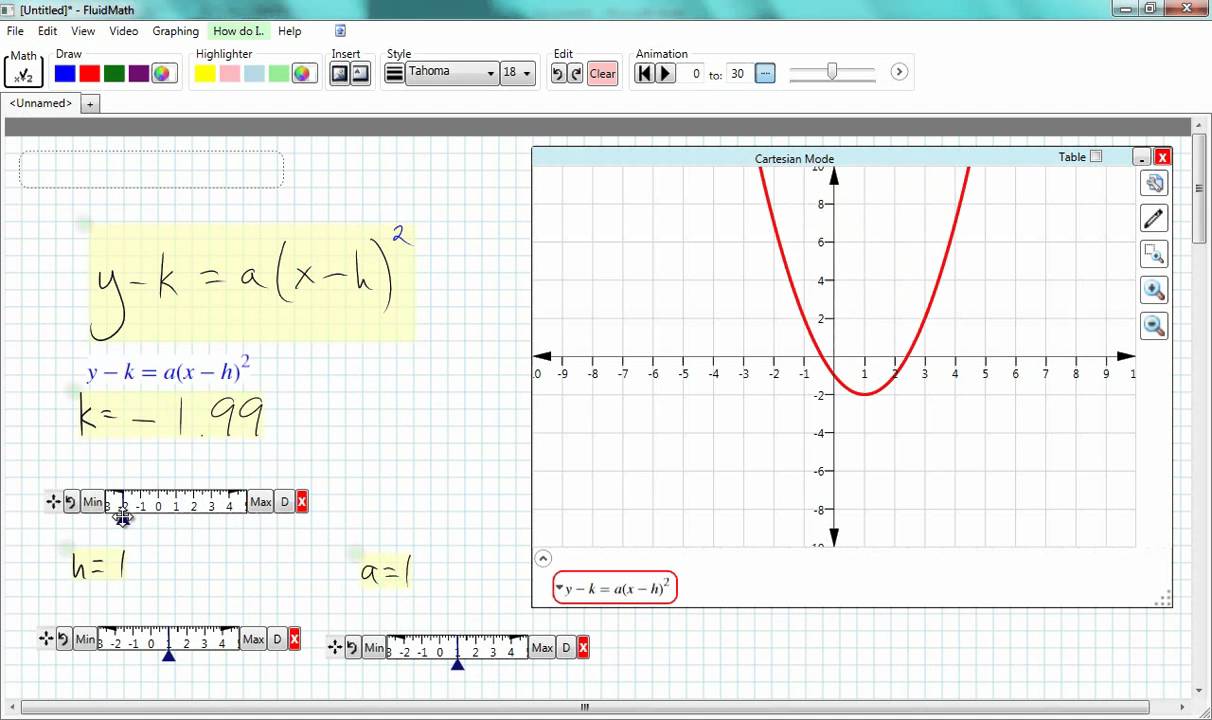 FluidMath Introduction - Tablet and Interactive Whiteboard Math Software