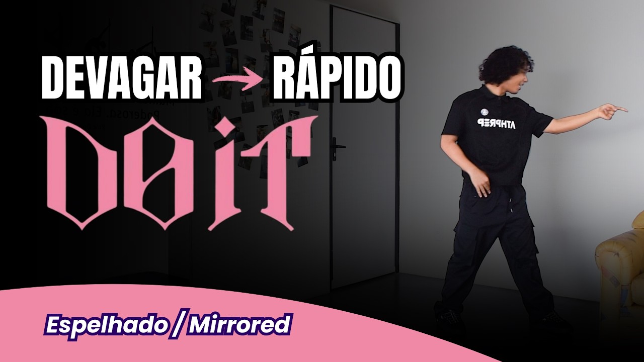 'DO IT' (Para praticar) DEVAGAR → RÁPIDO - Espelhado/Mirrored | STRAY KIDS