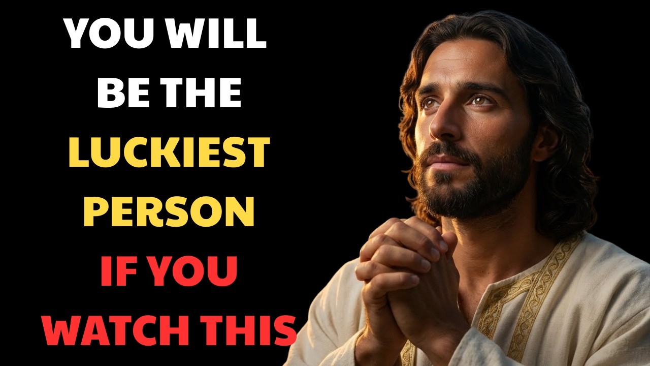 God SAY : ONLY THE LUCKIEST PERSON WILL WATCH THIS | God message for you today