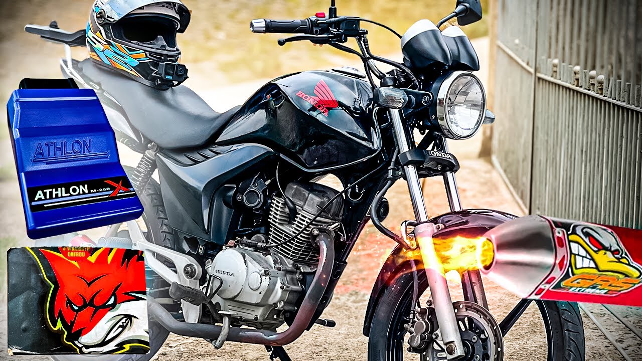MÓDULO ATHLON + COMANDO JET MOTOS NA FAN 150 DOS CORRE