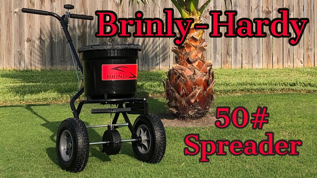 Brinly-Hardy 50# Spreader Review | Fall Fertilization/Pesticide Apps