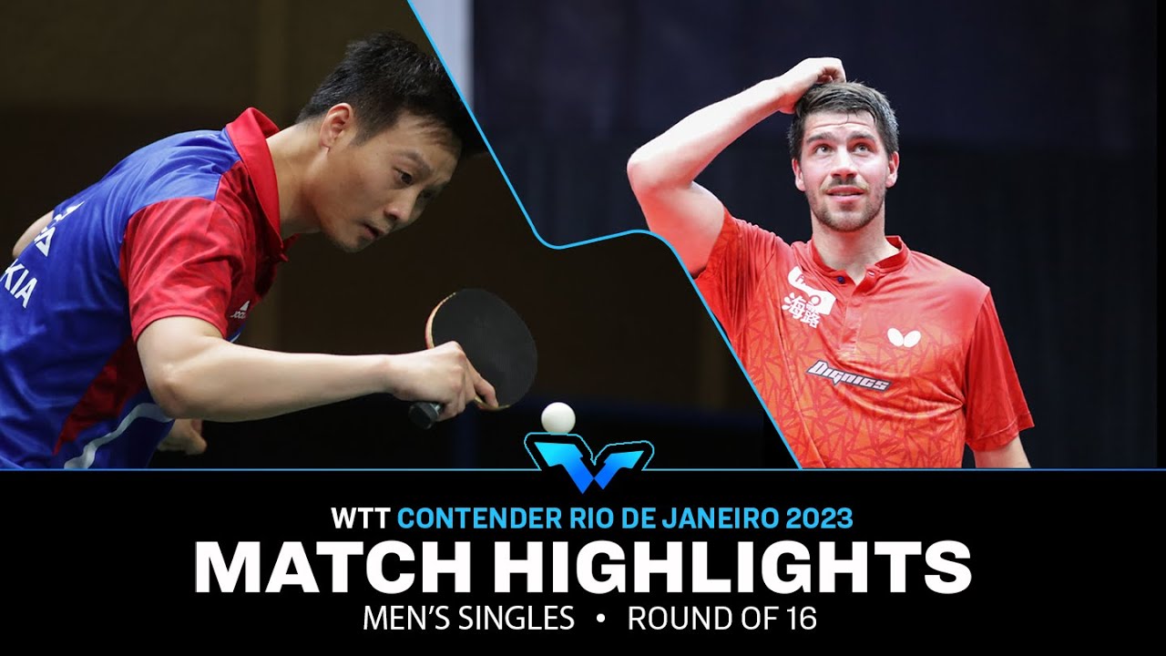 Yang Wang vs Patrick Franziska | MS R16 | WTT Contender Rio de Janeiro 2023