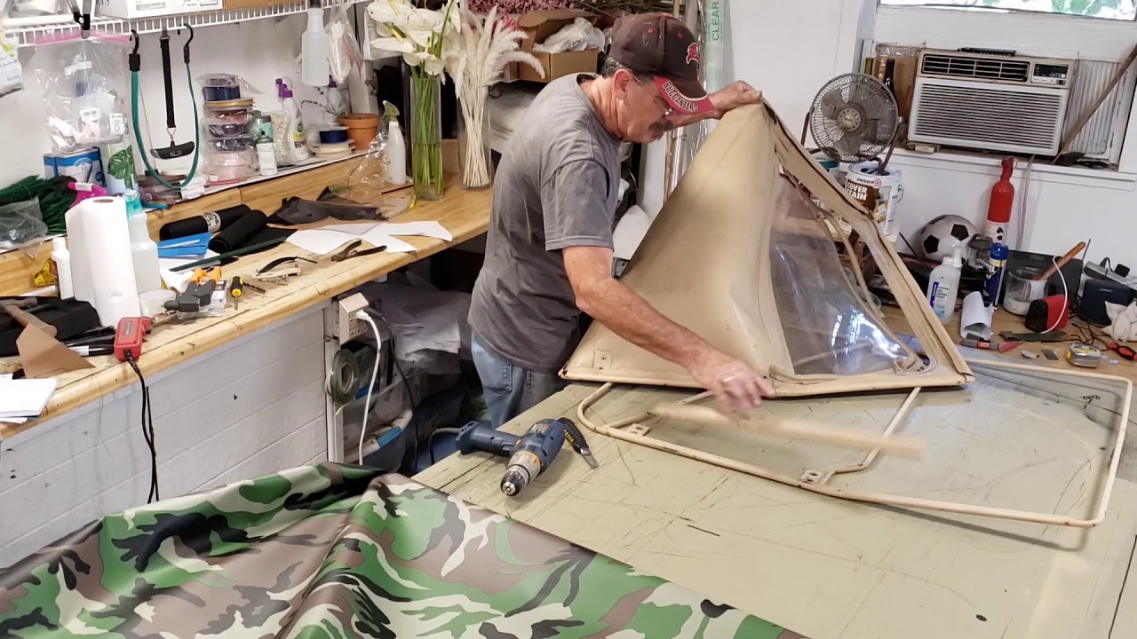Humvee DIY soft door reskin kit