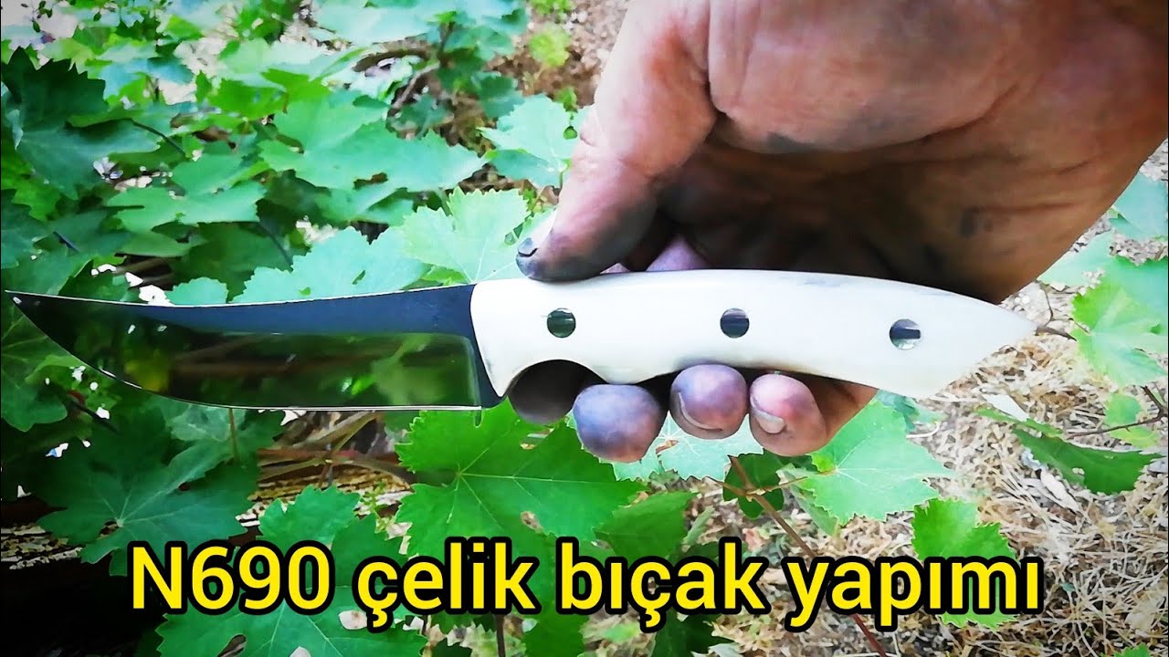 n690 çelik bıçak yapımı ( making a steel knife)