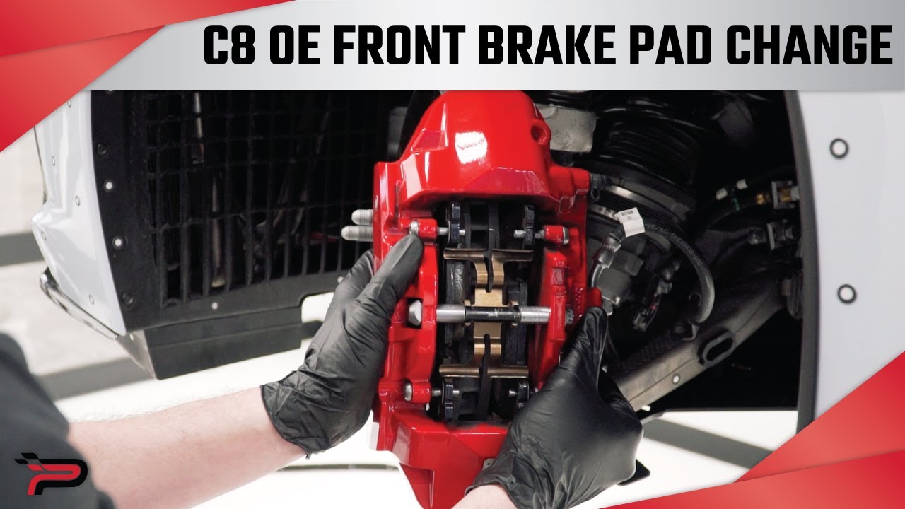 How to change your OE front brake pads on your Z51 C8 Corvette!