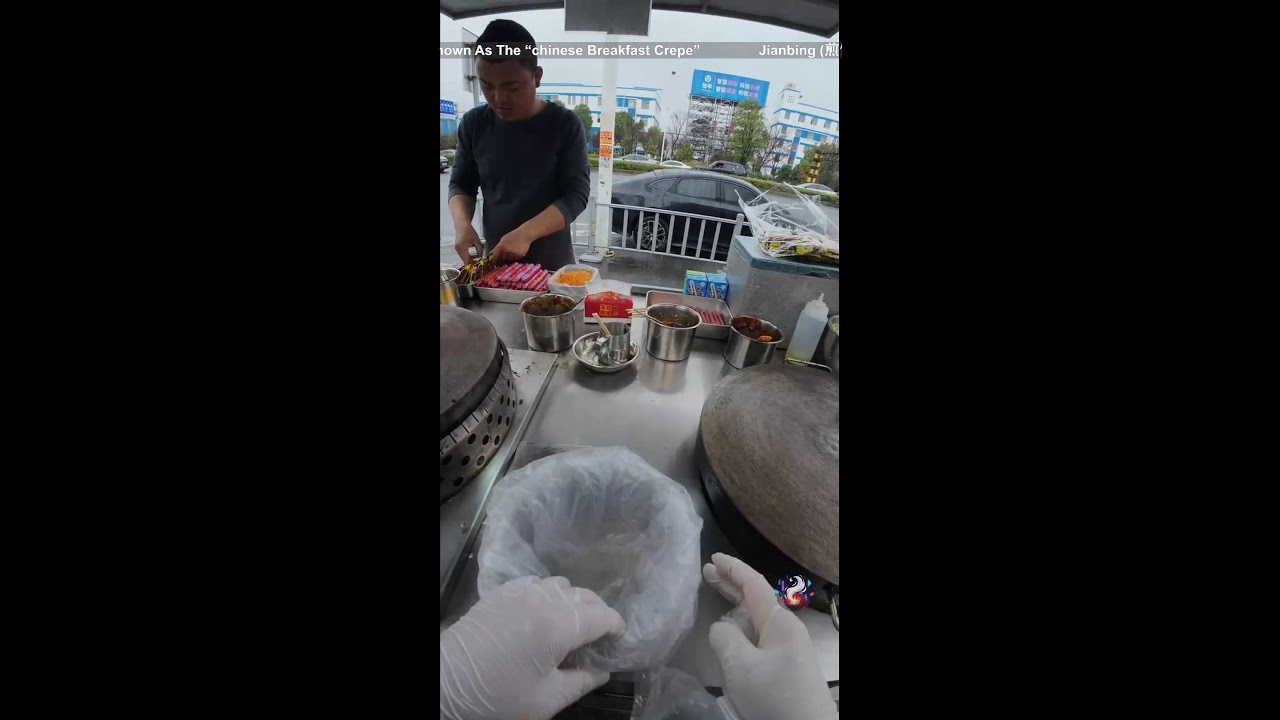 🔴 Jianbing (煎饼) | Tianjin Breakfast Crepe | POV Chinese Street Food Live