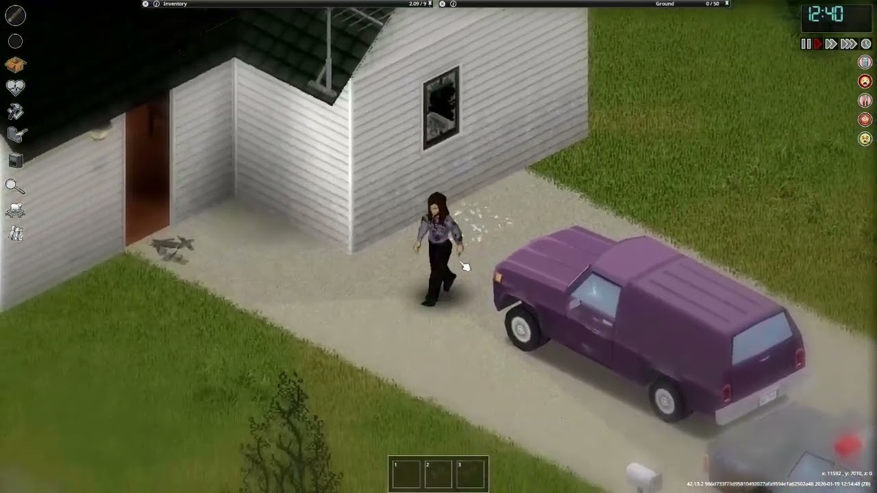 project zomboid + grindcore + shitty mic :D
