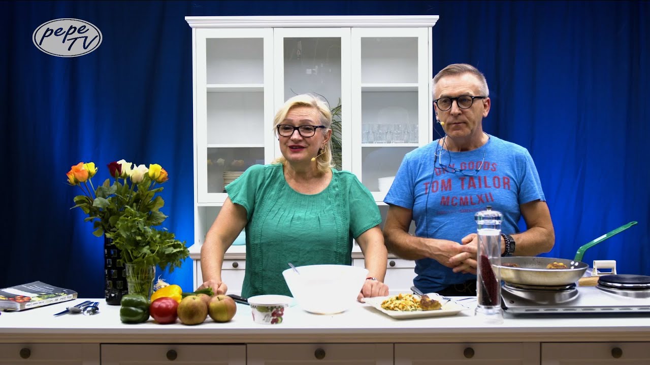 Gotowanie w PepeTV R&oacute;ża i Benedykt  kotlety mielone z indyka z cheddarem