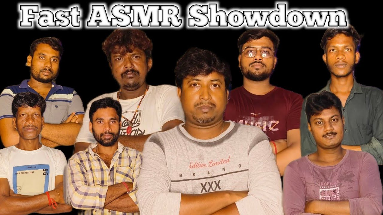 ASMR With Friends 😁 (Fast ASMR Showdown)