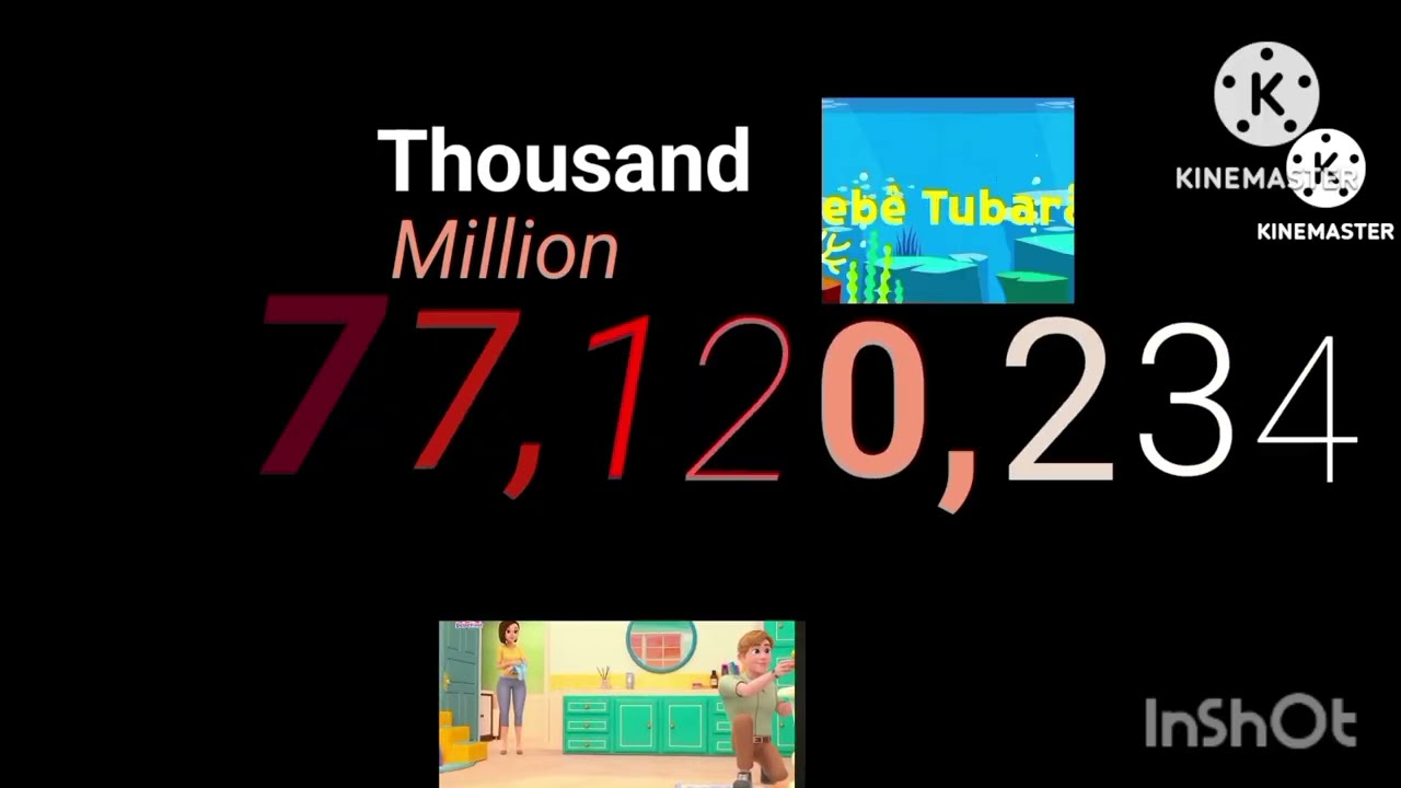 Numbers 0 to 1 trillion with sound effects ^2
