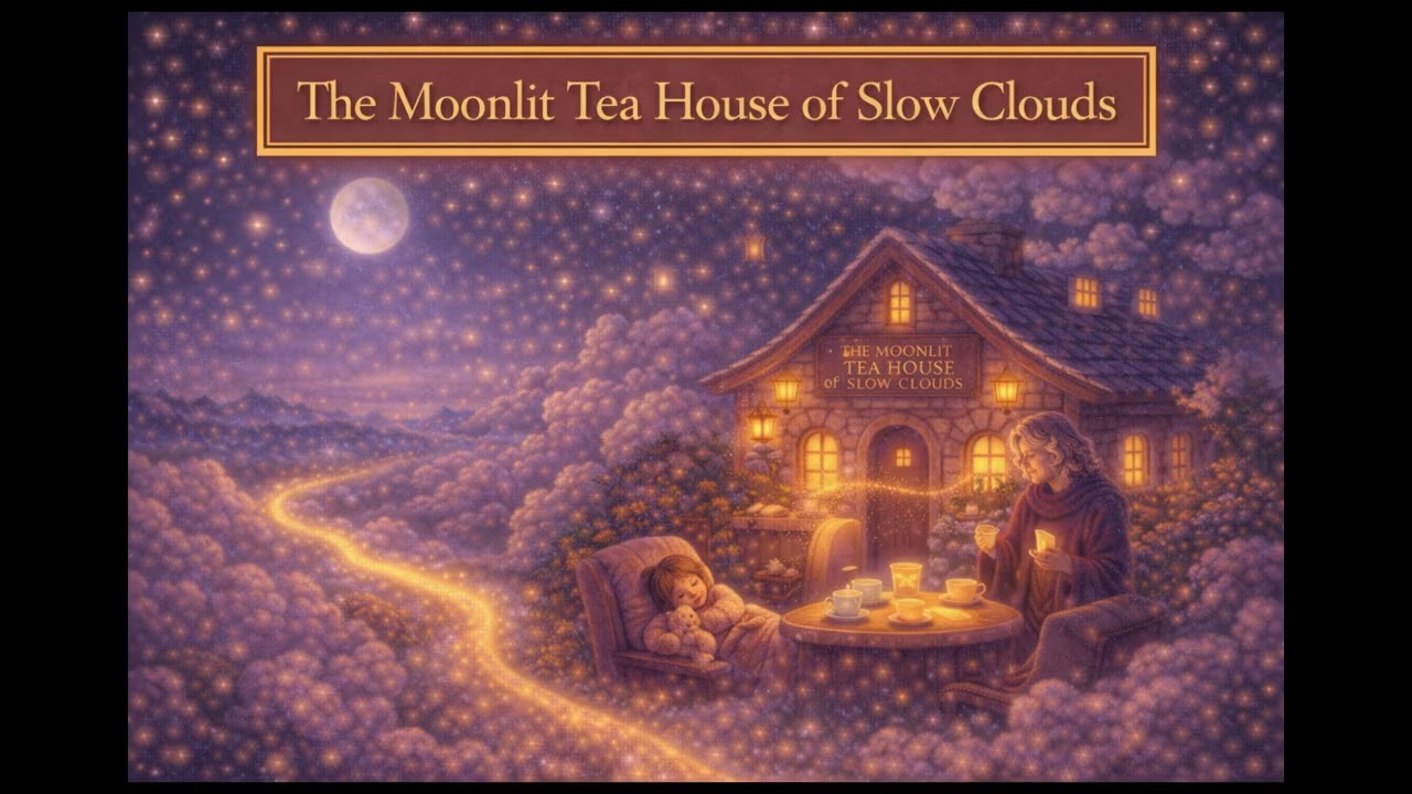 The Moonlit Tea House of Slow Clouds  // Sleep Stories for Kids
