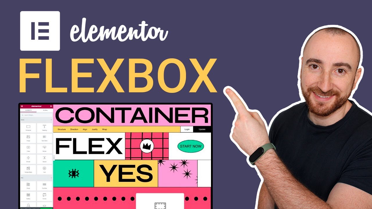 Elementor FLEXBOX Container - La NUEVA forma de diseñar tu web | Tutorial