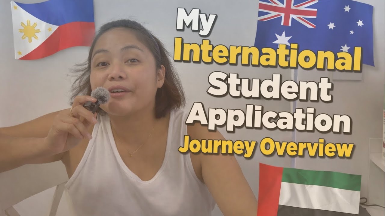 Short story of my application for AU International Student | #filipino #internationalstudents