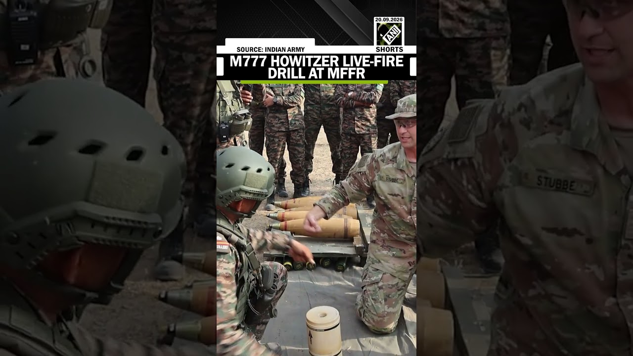 Indian Army&rsquo;s M777 Howitzers showcase precision in Live-Fire Exercise
