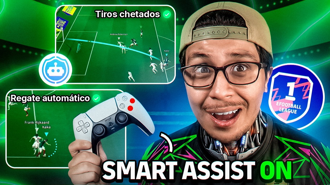 PROBE EL SMART ASISST EN EFOOTBALL *ROTISIMO* 😳