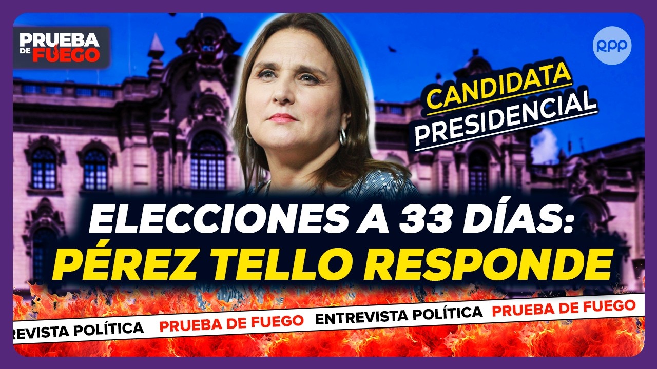 🔥Marisol Pérez Tello responde a 33 días de las elecciones | Renuncia en gobierno de José Balcázar