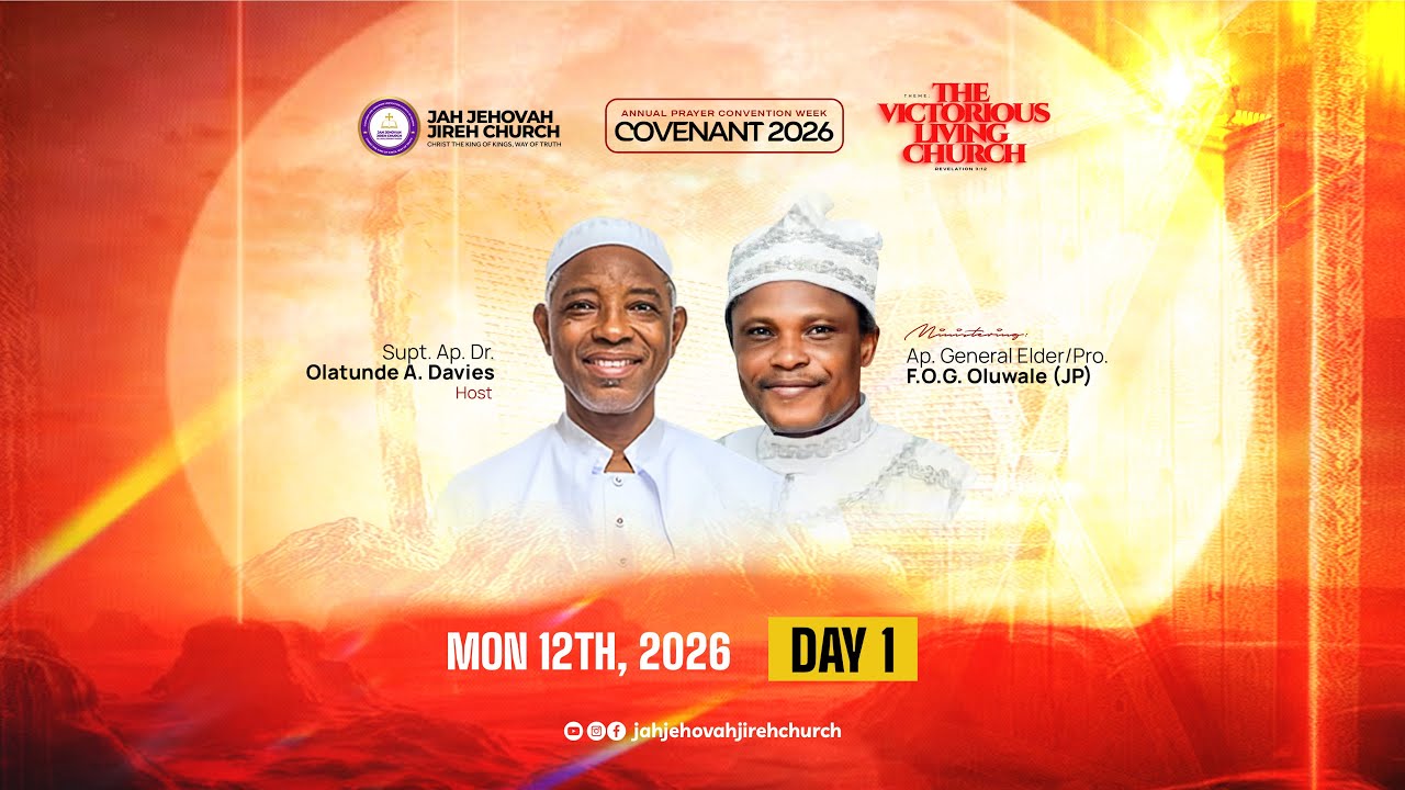 ANNUAL PRAYER CONVENTION WEEK (DAY 1)