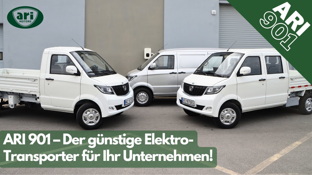 Warum der ARI 901 Elektrotransporter Ihr neues Firmenfahrzeug sein sollte! ⚡️