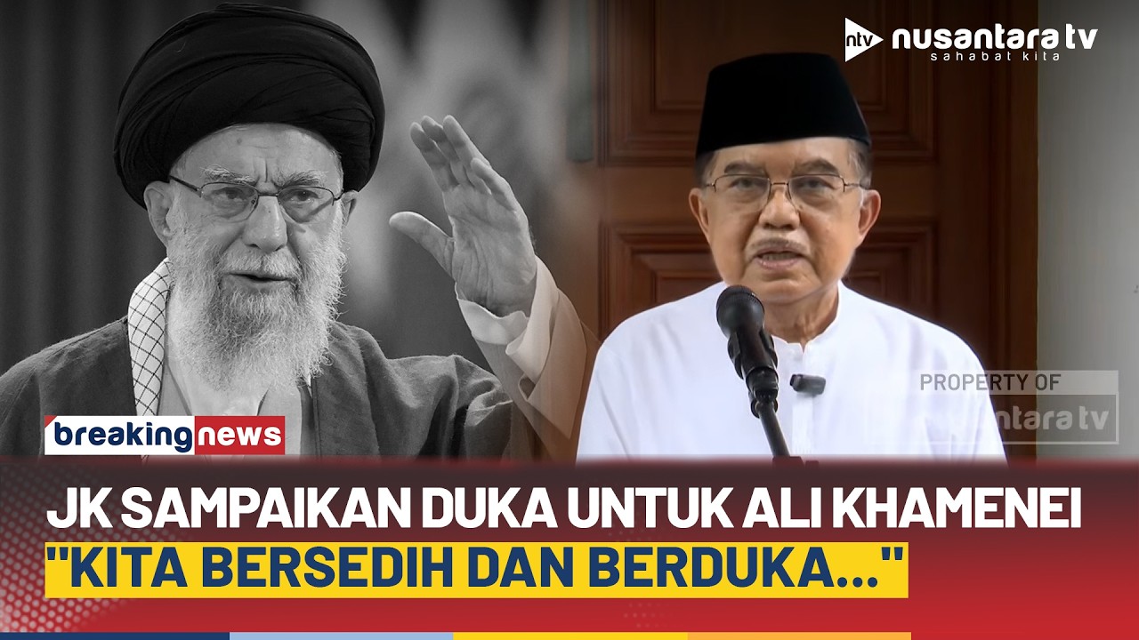 [FULL] JK Respons Gugurnya Ali Khamenei dalam Serangan AS-Israel ke Iran: Kita Bersedih & Berduka