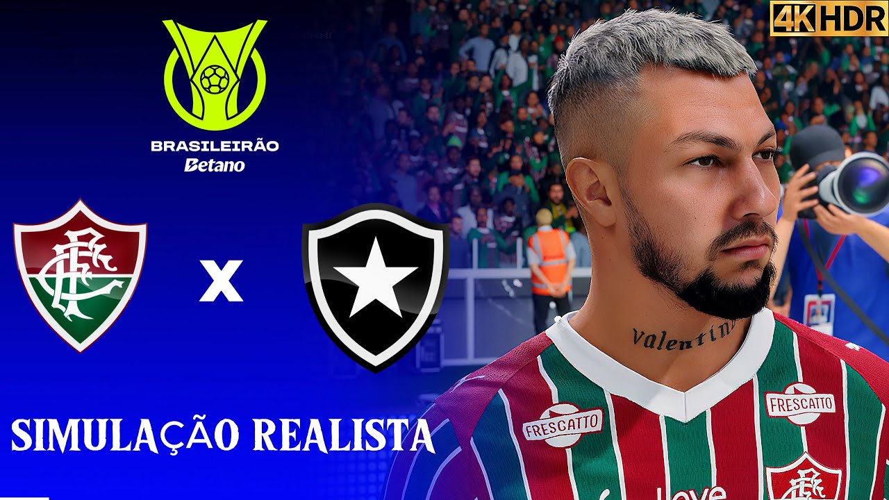 FC 26 - Fluminense vs Botafogo | Brasileir&atilde;o 2026 | Simula&ccedil;&atilde;o Realista 4K60FPS Realista.