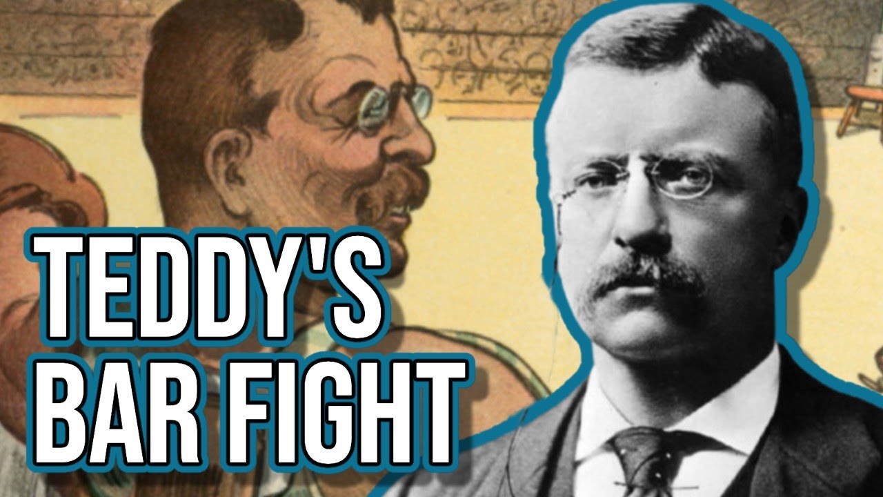 Тедди Рузвельт и безумная драка в баре на Диком Западе