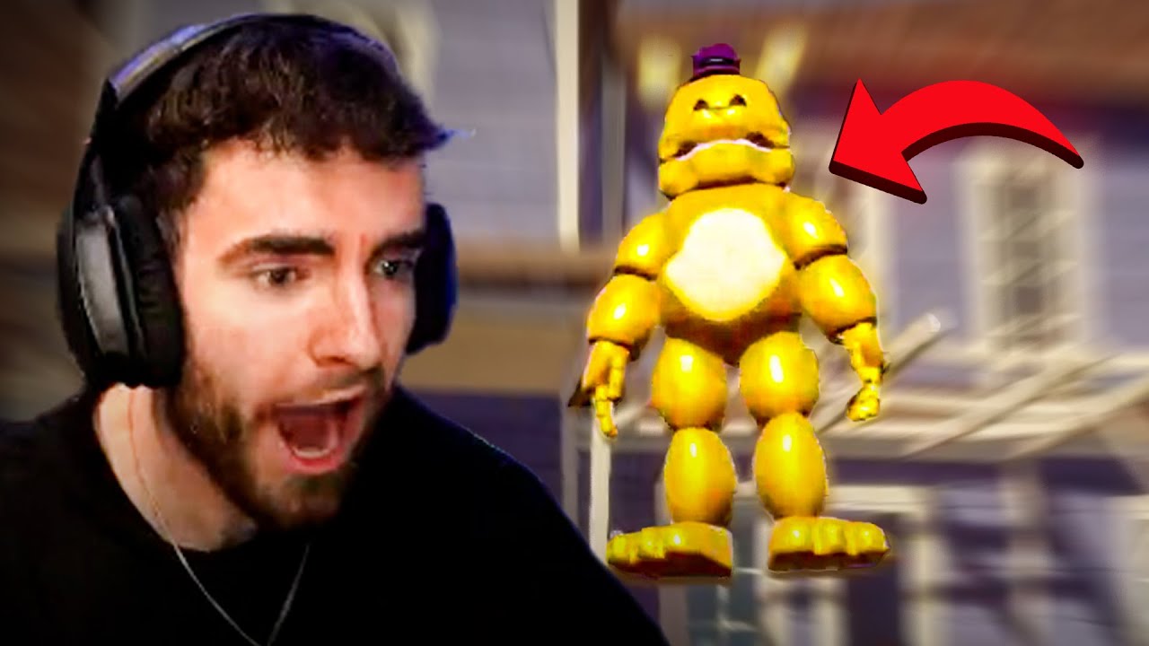 WHY IS FREDBEAR FLYING LIKE THIS?! | Hello Neighbor x Fredbear Mod
