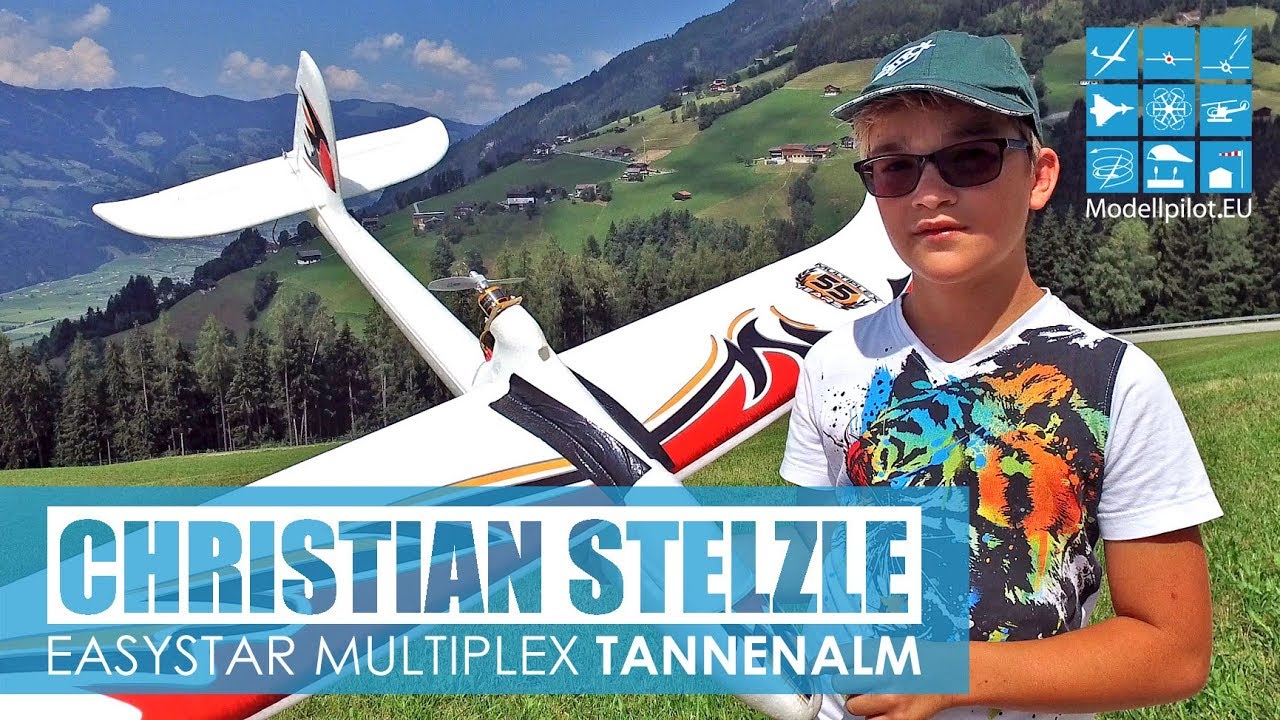MULTIPLEX EASYSTAR RC FLIGHT CHRISTIAN STELZLE INTERVIEW NACHWUCHSPILOT AUS URBACH TANNENALM [4K]