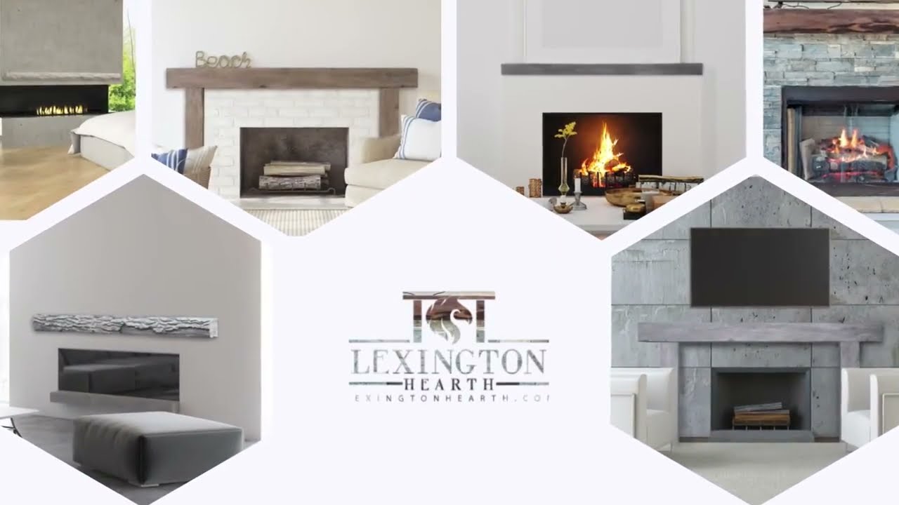 Lexington Hearth Cabin Pine Fireplace Non Combustible Mantel Shelf