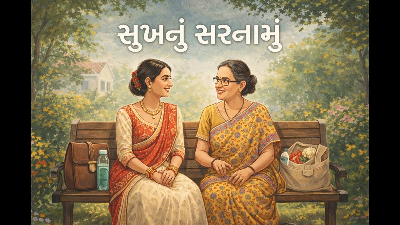 સુખ નું સરનામું | નવી વહુ અને જીવનની સાચી વાત | હૃદયસ્પર્શી ગુજરાતી કહાણી | લાગણીસભર ગુજરાતી કહાણી