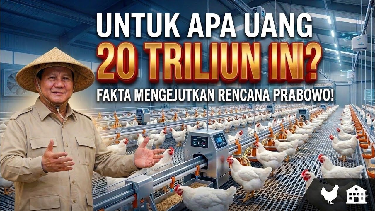 GILA! Negara Gelontorkan 20 Triliun Hanya untuk Bibit Ayam — Ini Alasannya!