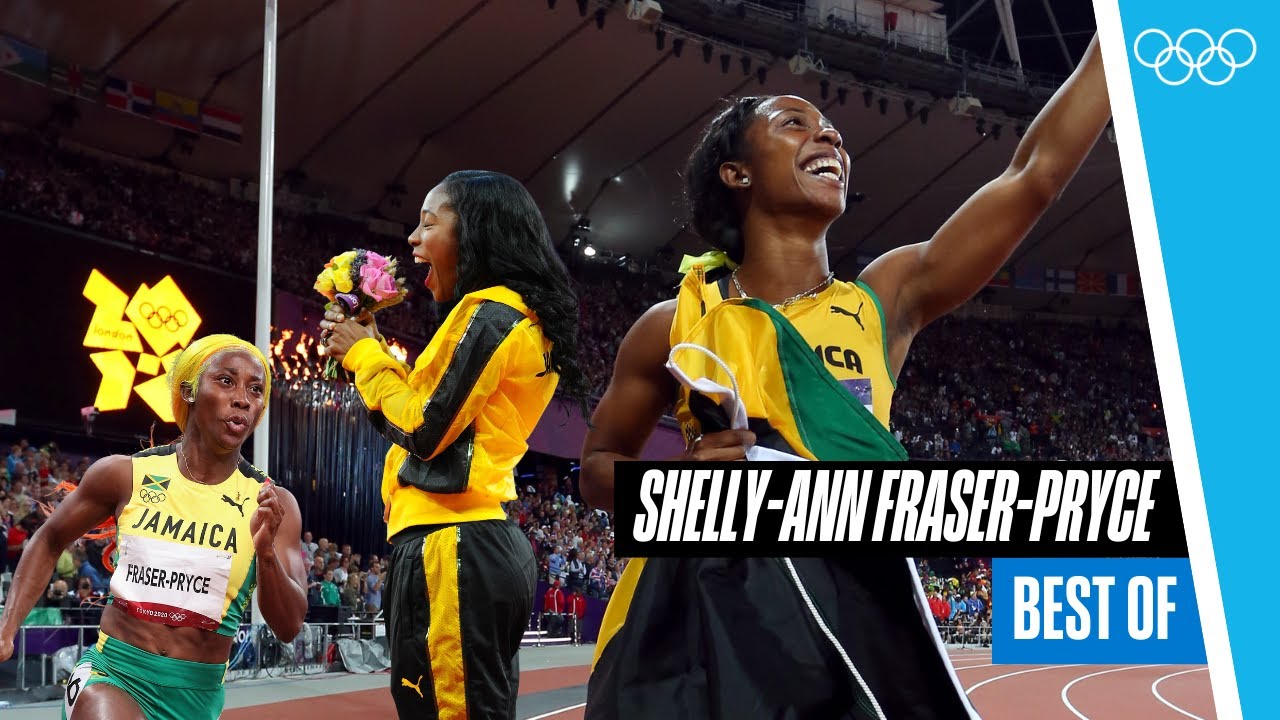 🏃‍♀️Unstoppable! The best of Shelly-Ann Fraser-Pryce at the Olympics! 🏆 | Athlete Highlights