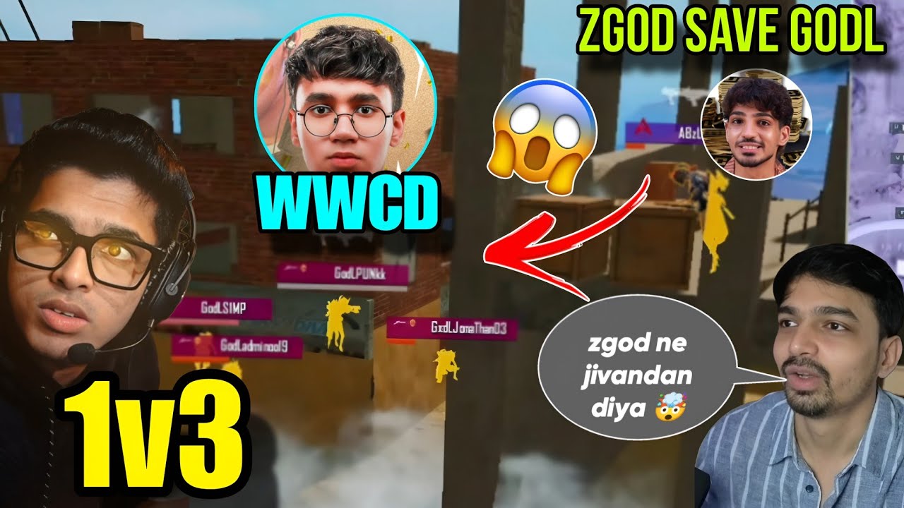 🇮🇳 GodLike DOMINATION🔥 Jonathan 1v3😱 Audience Shocked😲 GDR Chicken Dinner🐔 BMSD Update