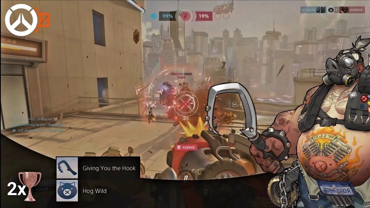 Overwatch 2 - Giving You the Hook & Hog Wild [Trophy/Achievement Guide]