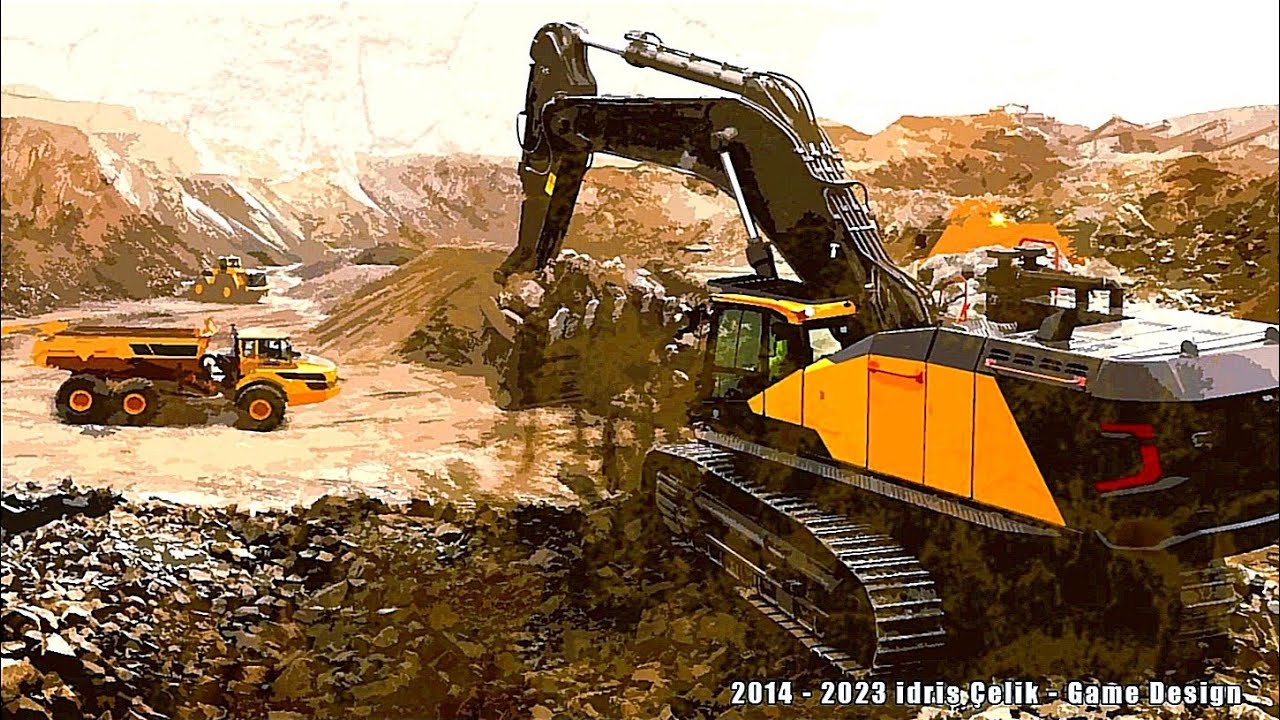 Excavator Simulator RMAKE Lite Android Gameplay HD