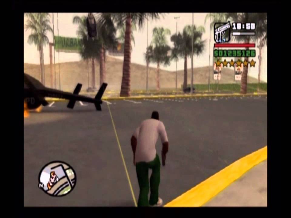 GTA SAN ANDREAS 6 STAR FIGHT