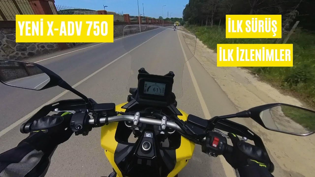2025 Honda X-ADV 750  | İlk sürüş ve ilk izlenimler #xadv750 #motovlog