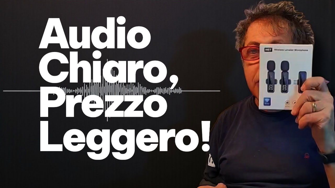 Scopri il Microfono Wireless Economico sotto 16€ - Ottima Qualità a Prezzo Imbattibile!