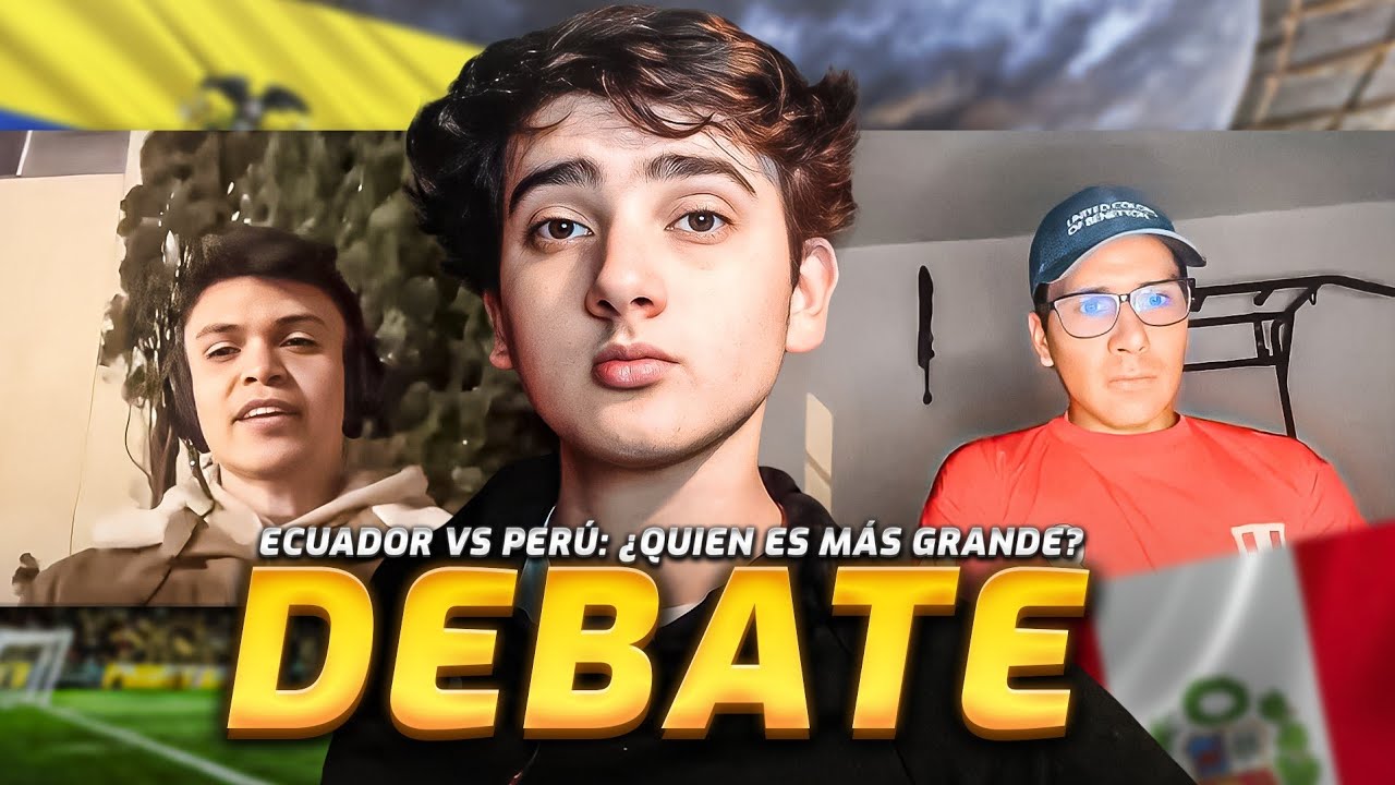 ECUADOR VS PERU! DEBATE RUMBO A LAS ELIMINATORIAS ESTADOS UNIDOS 2026! BochaDeportes vs Socialista.