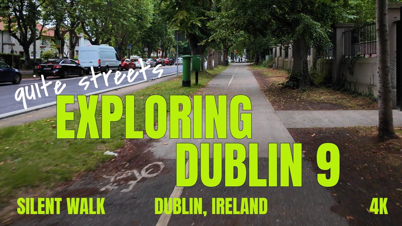Dublin City Walk, 4K HDR 60fps - Griffith Ave, Croke Park, Drumcondra, Ireland - Irish Walking Tour
