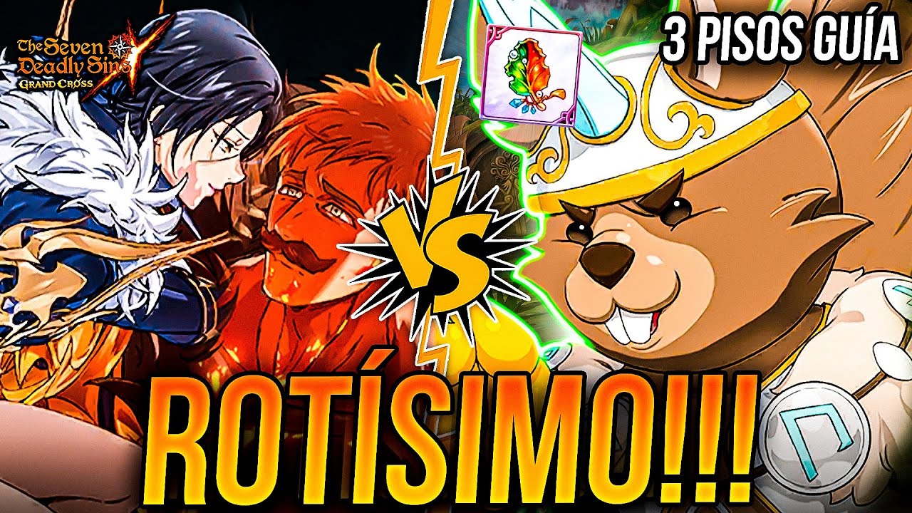 "UR" ESCANOR & MERLIN DUAL vs RATATOSK!!! 📈 SKILLS CON DAÑO DEATH! 🙂| Seven Deadly Sins: Grand Cross
