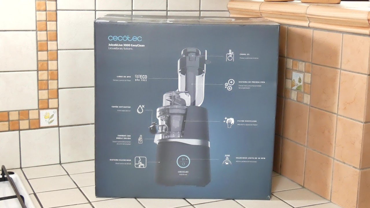 Estrattore Juice&Live 3000 Easyclean Cecotec