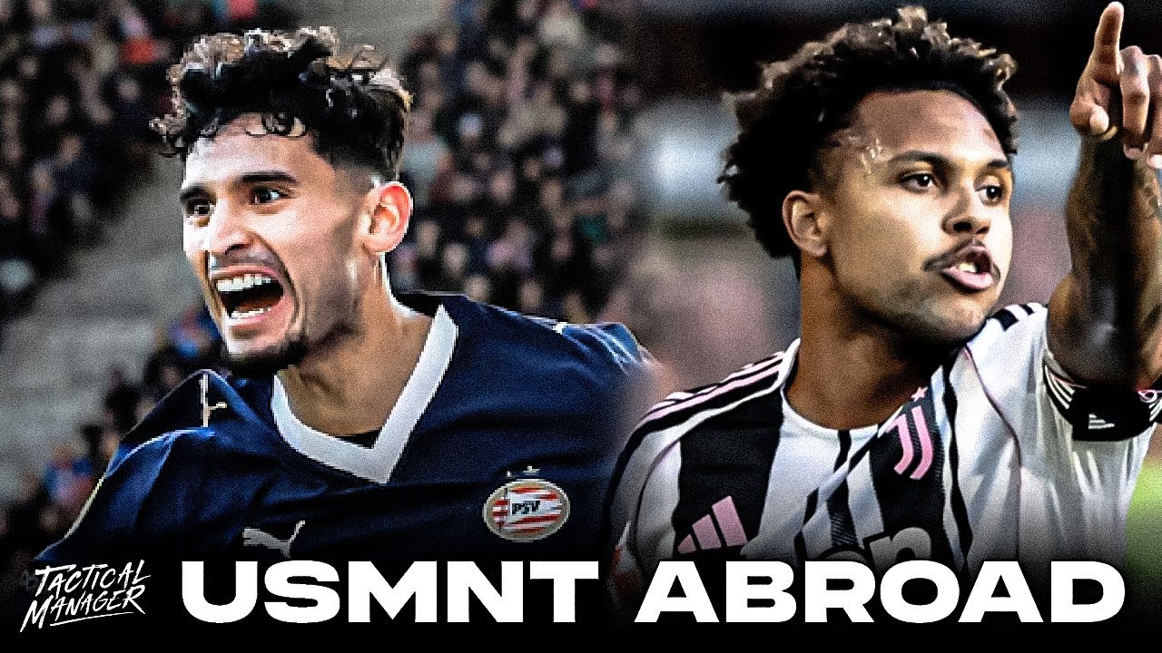 Dest’s ASSIST & Pepi SCORES | Adams Torn MCL | Mckennie’s Assist | USMNT Abroad