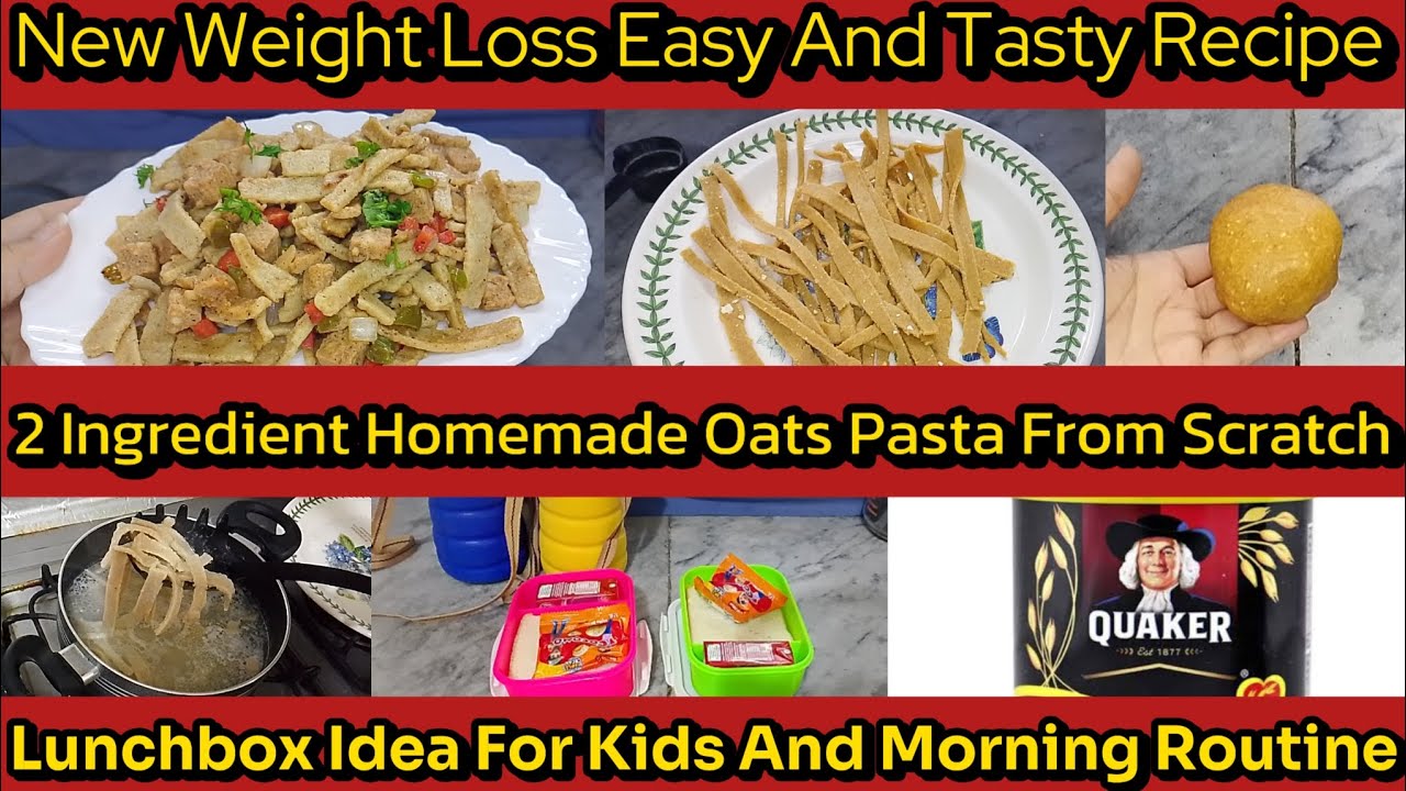Keto Pasta Homemade From Scratch|Weight Loss Series|Kids Lunchbox Idea|Oats Weight Loss Recipe Idea|