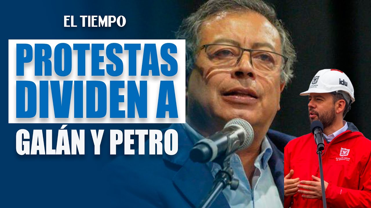 Nuevo enfrentamiento entre Galán y Petro por bloqueos en el paro nacional | El Tiempo
