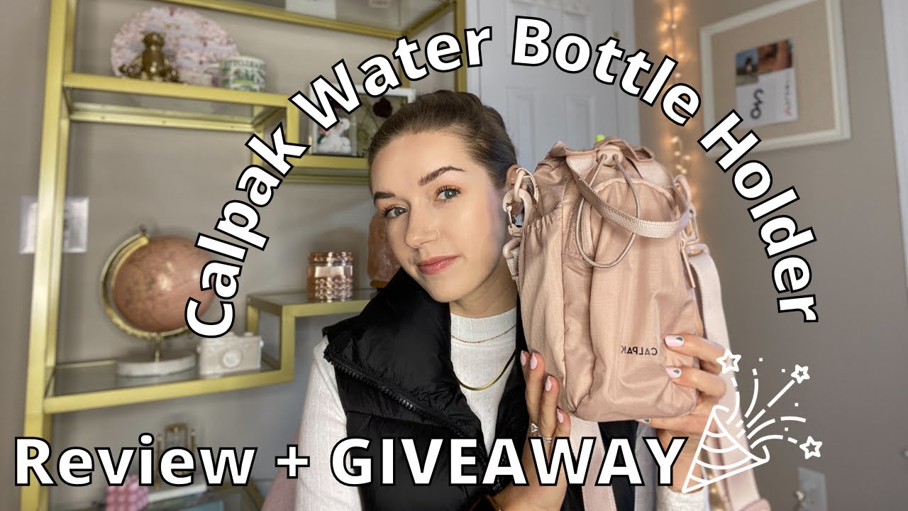 Calpak Water Bottle Holder Honest Review + GIVEAWAY!!