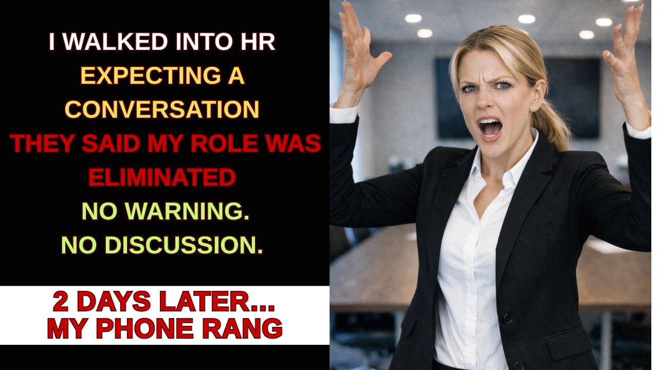 HR fired me for speaking up — then they realized what I was actually preventing